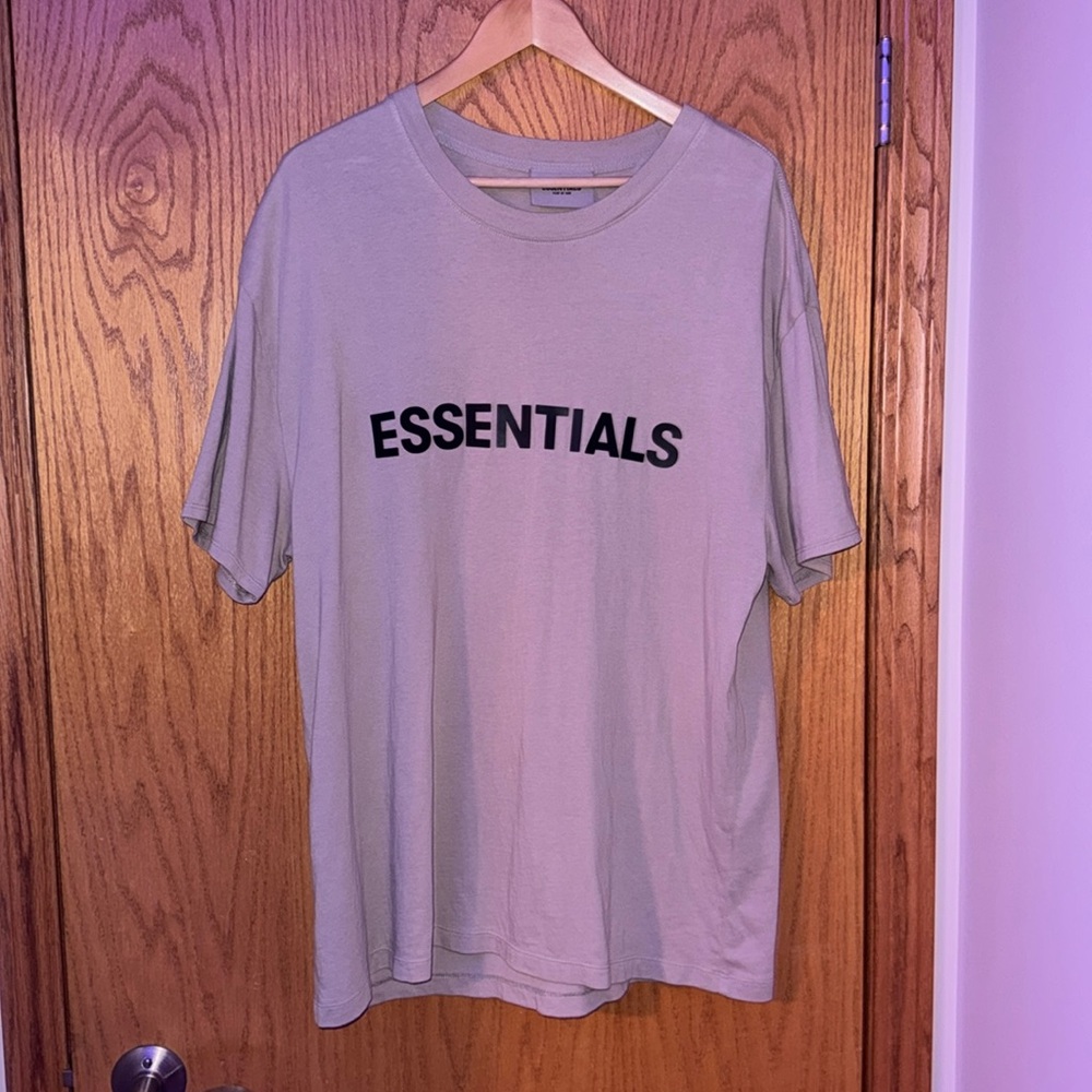 Essentials Fear of God t-shirt - Taupe FW2020